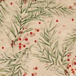 ECO HOLLY Paquete De 20 Servilletas Multicolor|CASA