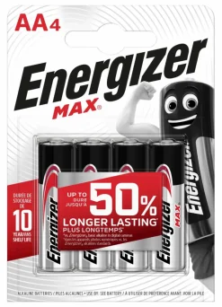 ENERGIZER Pila AA Alcalina|CASA Outlet