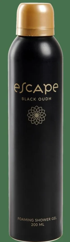 ESCAPE BLACK OUDH Espuma De Ducha En Botella Negro Negro|CASA Hot