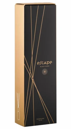 ESCAPE BLACK OUDH Velas Perfumadas Juego De 9 Negro|CASA Best