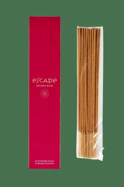 ESCAPE GOLDEN BLISS Incienso 30 Palillos Burdeos|CASA Hot