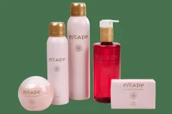 ESCAPE JAPANESE CEREMONY Espuma De Ducha En Botella Rosa Rojo|CASA Online