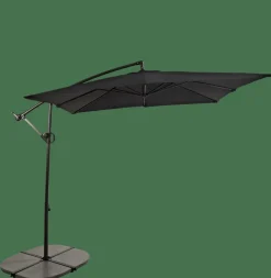 FIJI Parasol Colgante Sin Pie Negro|CASA Clearance