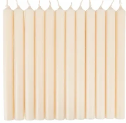 FINA Velas Juego De 12 Blanco|CASA Sale