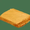 FLANELLA Manta Amarillo Oscuro|CASA Hot