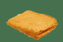 FLANELLA Manta Amarillo Oscuro|CASA Discount