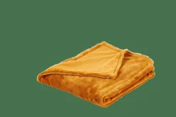 FLANELLA Manta Amarillo Oscuro|CASA Discount
