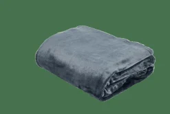FLANELLA Manta Gris|CASA