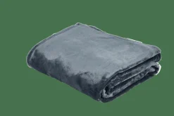 FLANELLA Manta Gris|CASA