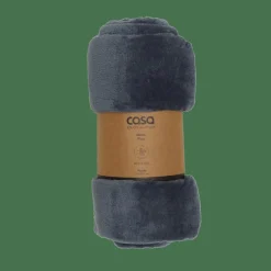 FLANELLA Manta Gris|CASA Online