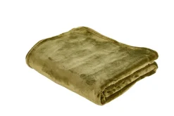 FLANELLA Manta Verde|CASA Clearance