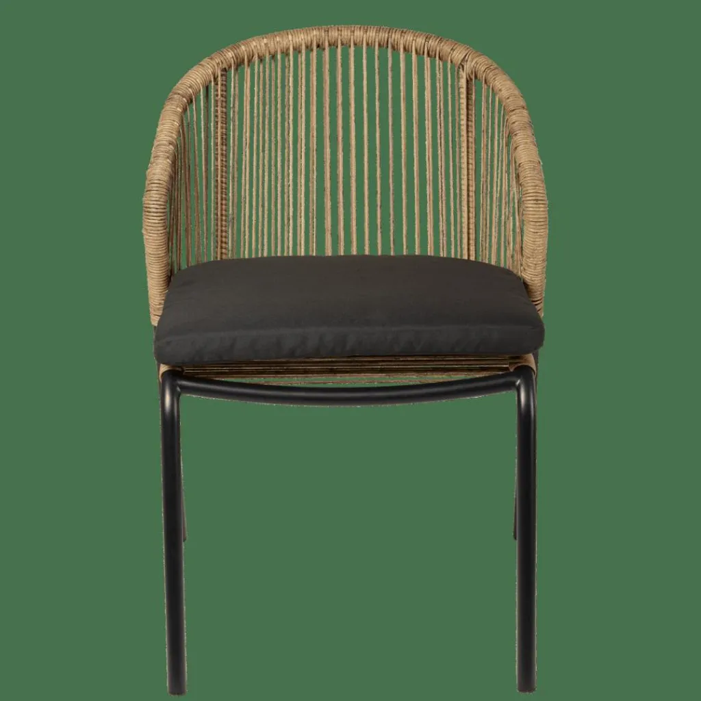FORMAX & ROYAN Conjunto De Jardín Negro/natural|CASA Outlet