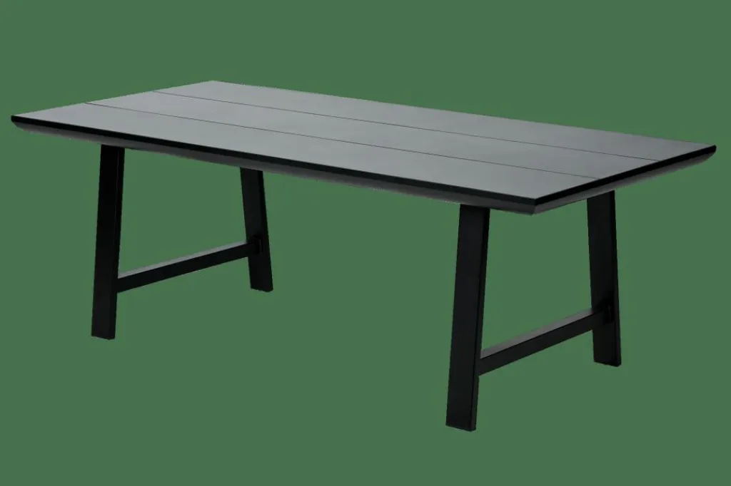 FORMAX Mesa De Jardín Con Patas Negro|CASA New
