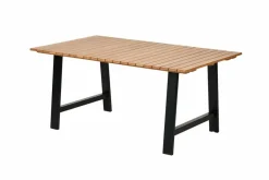 FORMAX Mesa De Jardín Con Patas En A Natural/negro|CASA Discount