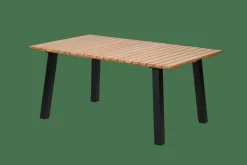 FORMAX Mesa De Jardín Con Patas En A Natural/negro|CASA Discount