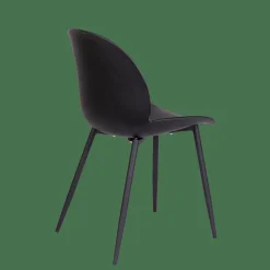 FREYA Silla De Comedor Negro|CASA Outlet