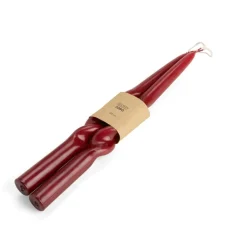 GLOSSY Vela J/2 Rojo Oscuro|CASA
