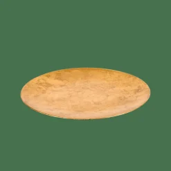 GOLDFOIL Plato Deco Dorado|CASA Clearance