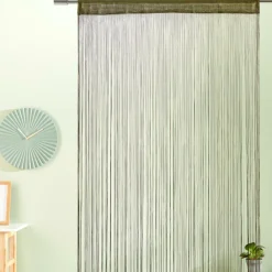 GREEN Cortina De Flecos Verde|CASA Discount