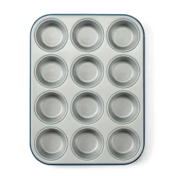GREENBAKE Molde Para El Horno Para 12 Muffins Azul|CASA New