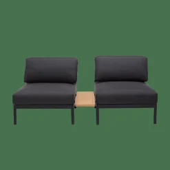 HANNA Lounge Butaca Negro|CASA Online