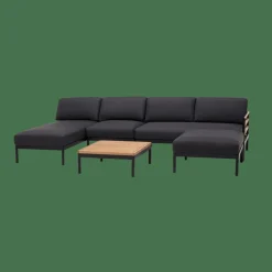 HANNA Lounge Butaca Negro|CASA Online