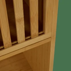 HELGE Armario Compartimentos Natural|CASA Outlet