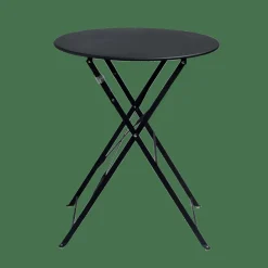 IMPERIAL Conjunto Bistro Redondo Negro|CASA Outlet