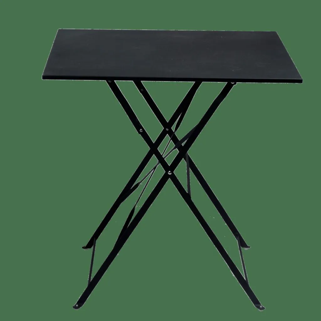 IMPERIAL Conjunto Bistro Cuadrado Negro|CASA