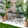 IMPERIAL Silla Plegable Negro|CASA Discount