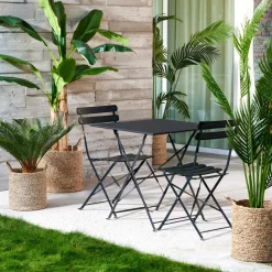 IMPERIAL Silla Plegable Negro|CASA Discount