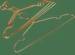 INFINITY GOLD Perchas Juego De 4 Dorado|CASA Best