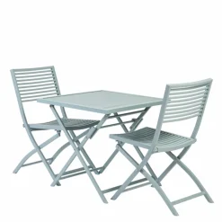 JESSE Conjunto Bistro Cuadrado Verde|CASA Outlet
