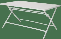 JESSE Mesa Plegable Blanco|CASA Outlet
