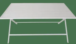 JESSE Mesa Plegable Blanco|CASA Outlet