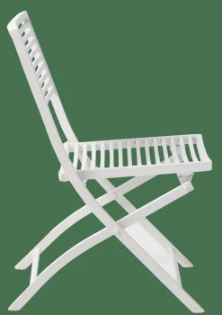 JESSE Silla Plegable Blanco, Beis|CASA Online