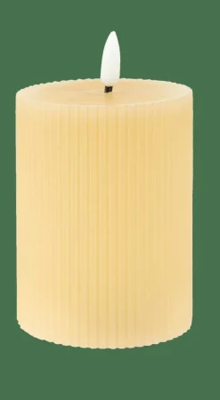 LED Vela Con Led Marrón|CASA Sale