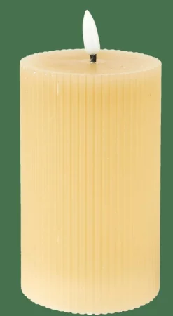 LED Vela Con Led Marrón|CASA Sale