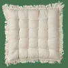 LIA Cojín De Asiento Blanco|CASA Discount