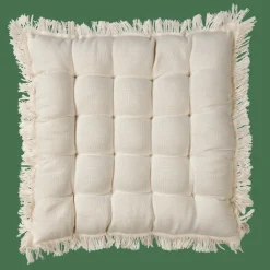 LIA Cojín De Asiento Blanco|CASA Discount