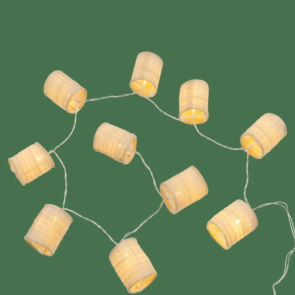 LYNN Guirnalda Farolillo 10 Leds Beis|CASA Hot