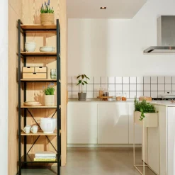MARCEL Estantería De Pared Negro|CASA Clearance