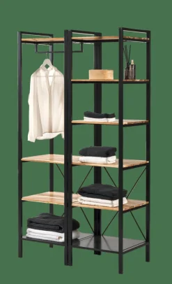 MARCEL Ropero Negro|CASA Discount