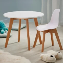 MATHIAS Mesa Para Niños Blanco, Natural|CASA Online
