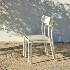 MAVAS Silla Apilable Blanco|CASA Online