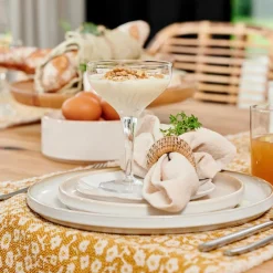 MINERAL MARBLE Plato Blanco|CASA New
