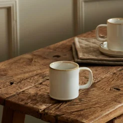 MINERAL MARBLE Taza Con Asa 20 CL Blanco|CASA New