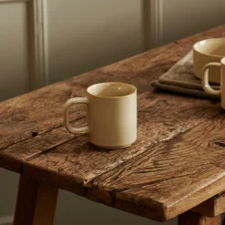 MINERAL SAND Taza Con Asa 20 CL Beis|CASA