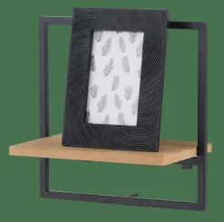 MIX&MATCH Estantería De Pared Negro, Natural|CASA Discount