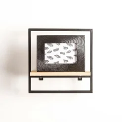 MIX&MATCH Estantería De Pared Negro, Natural|CASA Best